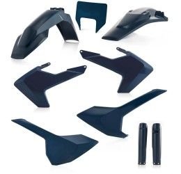 Acerbis complete plastic kit for Husqvarna FC 250 17-19 blue color