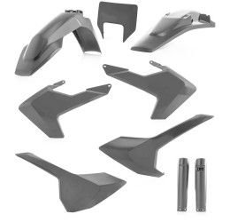 Acerbis complete plastic kit for Husqvarna FC 250 17-19 grey color