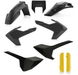 Acerbis complete plastic kit for Husqvarna FC 250 17-19 black/yell. color