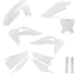 Acerbis complete plastic kit for Husqvarna FC 250 19-22 white color