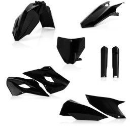 Acerbis complete plastic kit for Husqvarna TC 125 14-15 black color
