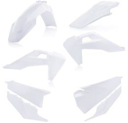 Acerbis basic plastic kit for Husqvarna TE 150 2020 white 2 color