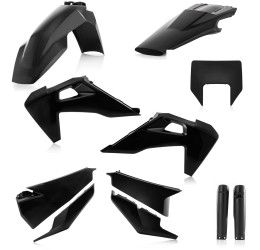Acerbis complete plastic kit for Husqvarna TE 150 2020 black color