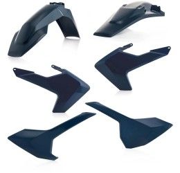 Acerbis basic plastic kit for Husqvarna TE 300 i 18-19 blue color