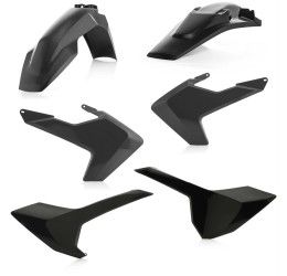 Acerbis basic plastic kit for Husqvarna TE 300 i 18-19 black color