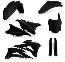 Acerbis complete plastic kit for Kawasaki KX 85 14-21 black color