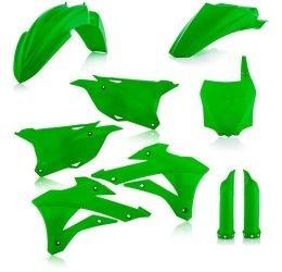 Acerbis complete plastic kit for Kawasaki KX 85 14-21 green color