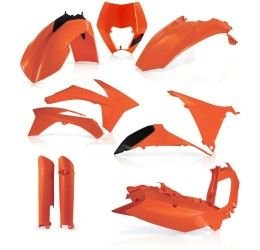 Acerbis complete plastic kit for KTM 125 EXC 12-13 orange color