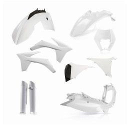 Acerbis complete plastic kit for KTM 125 EXC 12-13 white color