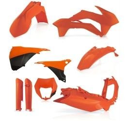 Acerbis complete plastic kit for KTM 125 EXC 14-15 orange color