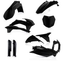 Acerbis complete plastic kit for KTM 125 SX 13-14 black color