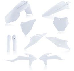 Acerbis complete plastic kit for KTM 150 XC-W TPI 20-23 white 2 color