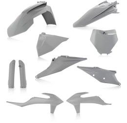 Acerbis complete plastic kit for KTM 150 XC-W TPI 20-23 grey color