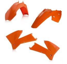 Acerbis basic plastic kit for KTM 300 EXC 05-07 orange color