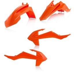 Acerbis basic plastic kit for KTM 65 SX 16-23 orange 016 color