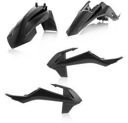 Acerbis basic plastic kit for KTM 65 SX 16-23 black color