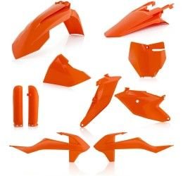 Acerbis complete plastic kit for KTM 85 SX 18-24 orange 016 color