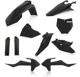 Acerbis complete plastic kit for KTM 85 SX 18-24 black color