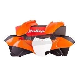 Polisport base plastic kit / complete plastic kit MX for KTM 125 SX 13-15 arancione