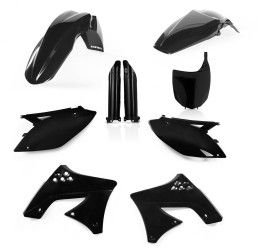 Acerbis complete plastic kit for Kawasaki KXF 250 09-12 black color