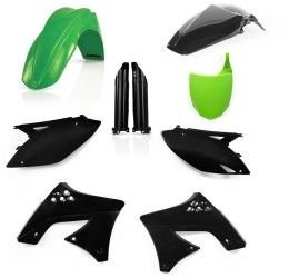 Acerbis complete plastic kit for Kawasaki KXF 250 09-12 green/black color