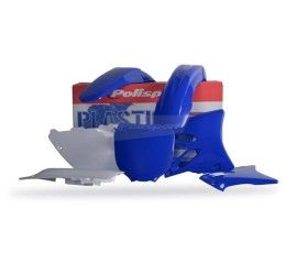Polisport complete plastic kit MX for Yamaha YZ 250 02-05 blu yam98/bianco