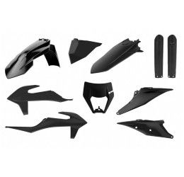 Polisport plastic kit MX / Enduro for KTM 300 EXC TBI 2023 nero