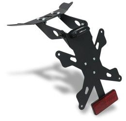 CNC Racing KIT License Plate for Ducati Monster 821 14-17 adjustable with LED light + Retroreflector