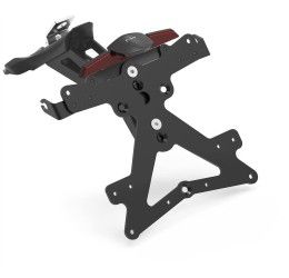 Rizoma Fox license plate support kit for Ducati Streetfighter V4 20-24 adjustable