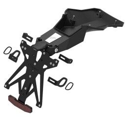 Lightech KIT License Plate for Ducati Multistrada V4 Rally 23-25 adjustable with LED light + Retroreflector (FIT the version with RADAR)