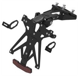 Lightech KIT License Plate for Kawasaki Z 900 2025 adjustable with LED light + Retroreflector