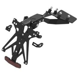 Lightech KIT License Plate for KTM 390 Duke 2024 adjustable with LED light + Retroreflector