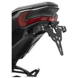 Ibex Zieger PRO KIT License Plate for Kawasaki Z 900 2025 adjustable with LED light + Retroreflector