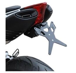 Ibex Zieger X-Line KIT License Plate for Aprilia Dorsoduro 900 17-20 adjustable with LED light + Retroreflector