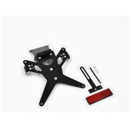 Ibex Zieger X-Line KIT License Plate for Kawasaki ZX-6R 05-06 adjustable with LED light + Retroreflector