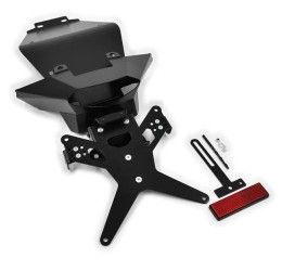 Ibex Zieger X-Line KIT License Plate for KTM 390 Duke 13-16 adjustable with LED light + Retroreflector