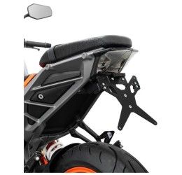Ibex Zieger X-Line KIT License Plate for KTM 390 Duke 24-25 adjustable with LED light + Retroreflector