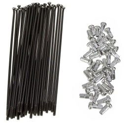 Haan Wheels Black Spoke kits for Beta Xtrainer 250 18-25 - 21