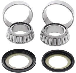 Steering stem bearing rebuild kits complete All Balls for Kawasaki KX 250 92-07