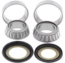 Steering stem bearing rebuild kits complete All Balls for Kawasaki KXF 250 90-91