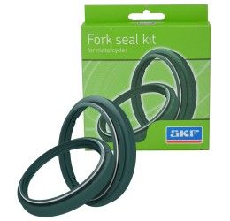 SKF green seals kit for Aprilia Dorsoduro 1200 12-16 with ZF SACHS 43mm (1 oilseal+1 dust seal = for 1 fork)