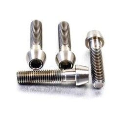 Handle Bar clamp Bolts TITANIUM kit Pro-Bolt for Yamaha SCR 950 17-20