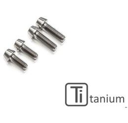 CNC Racing Clutch or brake controls clamp screw kit (4 pcs) Titanium for Ducati Multistrada V2 22-24