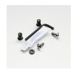 Windscreen screw kit STAINLESS STEEL Pro-Bolt for BMW R 1150 GS 98-04 - 2 bolts + wellnuts