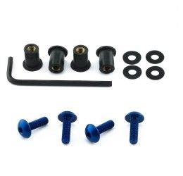 Windscreen screw kit ERGAL Pro-Bolt for Honda CBR 1000 RR 08-16 - 4 bolts + wellnuts
