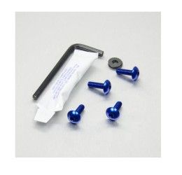 Windscreen screw kit ERGAL Pro-Bolt for Kawasaki Z 900 17-21 - 4 bolts + wellnuts