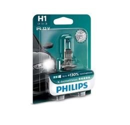 PHILIPS H1 X-TREME VISION LAMP - 12V 55W - (Ref.Philips:12258X+VB1)