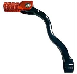 Alloy gear change shift lever Innteck for Husaberg TE 125 2T 11-14 - Color BLACK-ORANGE