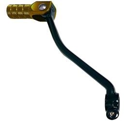 Alloy gear change shift lever Innteck for Suzuki RMZ 450 05-07 - Color BLACK-GOLD