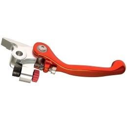 Folding brake lever Innteck for KTM 125 EXC 05-13 orange color